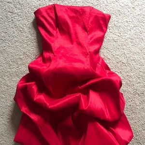 Red Bubble Dress